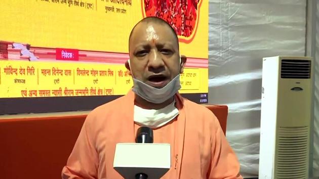 Uttar Pradesh chief minister Yogi Adityanath.(ANI Photo) Uttar Pradesh chief minister Yogi Adityanath.(ANI Photo)