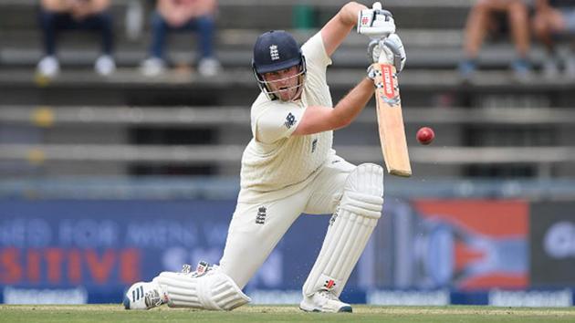 Dom Sibley drives.(Getty Images) Dom Sibley drives.(Getty Images)