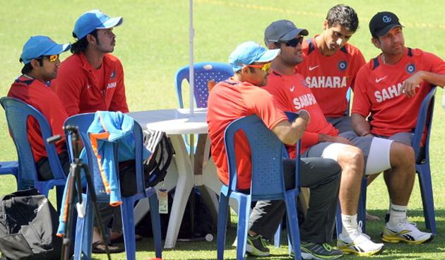 Members of the Indian cricket team during the 2011 World Cup. (Getty Images) Members of the Indian cricket team during the 2011 World Cup. (Getty Images)