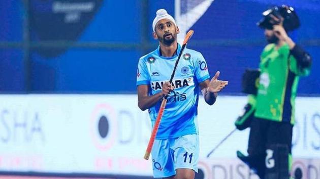File image of Mandeep Singh.(Hockey India)