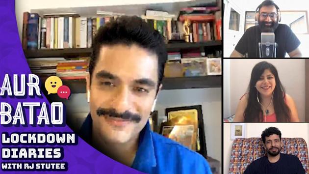 <p>Actor Angad Bedi, Manav Vij, Vineet Kumar Singh get candid with RJ Stutee in the latest episode of 'Aur Batao'. In this special episode &ndash; 'Lockdown Diaries', Angad, Manav and Vineet share their experience on what it takes to make Bollywood dream come true. Aur Batao is not your regular photoshopped chat show but makes hanging out with celebs a different (and fun) ballgame. Watch the full video for more.</p>