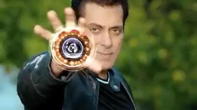 Salman Khan shoots for Bigg Boss 14 promo.