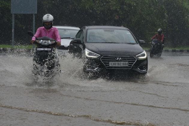 As per the IMD, there has been total 458.8mm downpour in the season till now against a normal of 543.8 mm.(HT File)