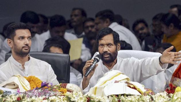 LJP and JD(U) have not been seeing eye to eye on several issues including the timing of elections in Bihar.(PTI Photo/File/Representative)