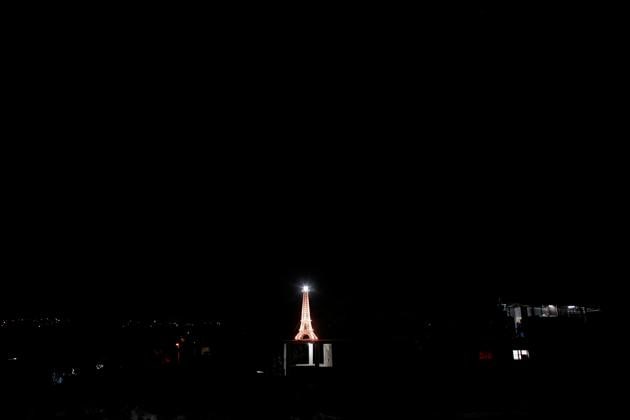 A view of a replica of the Eiffel Tower in Havana, Cuba, August 7, 2020. Picture taken August 7, 2020. REUTERS/Alexandre Meneghini (REUTERS)