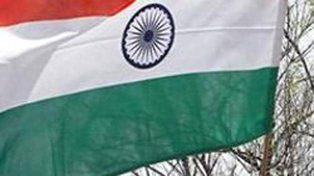 Independence Day celebrations will be limited to unfurling of the National Flag, speech by the administrator and singing of the National Anthem.(HT photo)