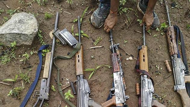 Entire Congress leadership was eliminated in a Maoist attack on a Congress party leaders’ convoy in Chhattisgarh in 2013. (PTI Photo/Representative) Entire Congress leadership was eliminated in a Maoist attack on a Congress party leaders’ convoy in Chhattisgarh in 2013. (PTI Photo/Representative)