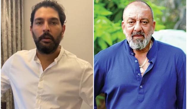 Yuvraj Singh said that Sanjay Dutt was a ‘fighter’.