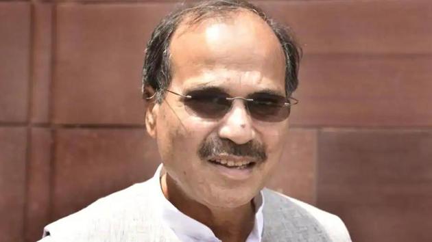 Leader of the Congress in Lok Sabha Adhir Ranjan Chowdhury said the Rajasthan episode has defeated the myth of BJP being unstoppable.(HT Photo)