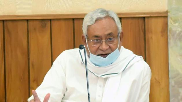 Bihar CM Nitish Kumar on Wednesday asked officials to apprise people, especially the new generation, of the development work carried out by the state government in the past 15 years.(Santosh Kumar/ Hindustan Times)