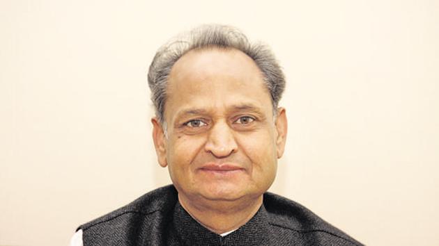 Ashok Gehlot said the current situation in the country and also in states clearly indicates that democracy is under threat.(HT Photo)