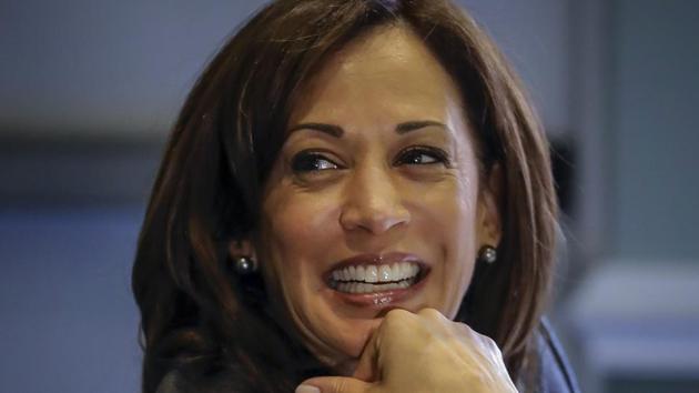 Harris is now the first American of Indian and Asian descent to run for vice-president.(AP file photo)