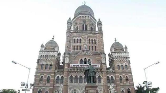 Brihanmumbai Municipal Corporation building in Mumbai.(HT photo)