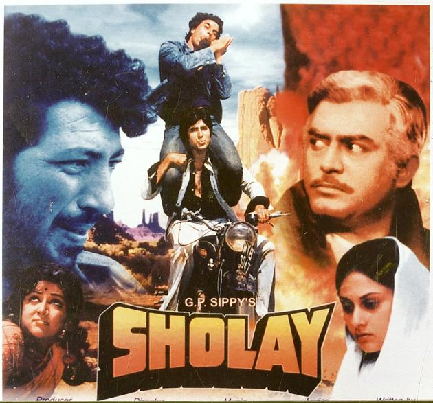 Sholay, a blockbuster 45 years on.(HT Photo)