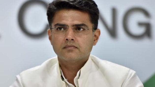 Former Rajasthan deputy chief minister Sachin Pilot.(Sonu Mehta/HT PHOTO)