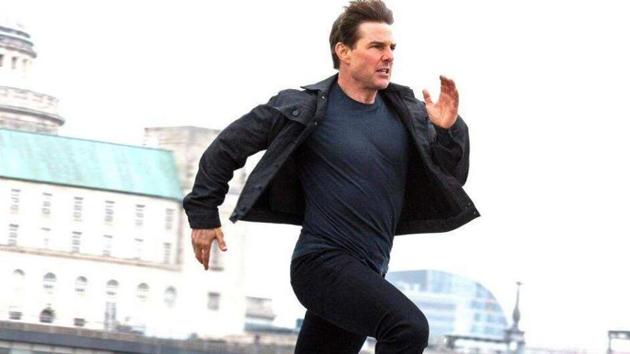 Tom Cruise in a still from Mission: Impossible - Fallout.