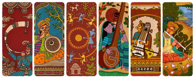 The Doodle shared by Google for India’s 74th Independence Day(Google)