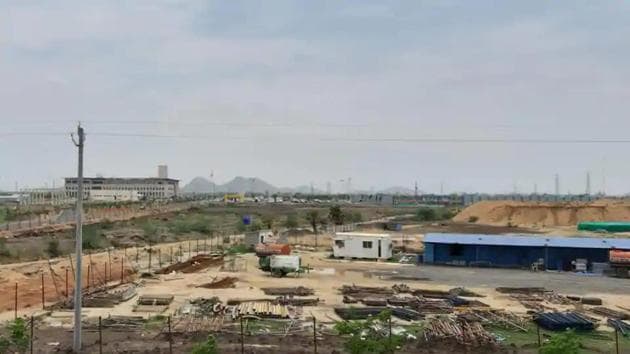 Thousands of farmers had given their land for the development of Amaravati as the capital city of Andhra Pradesh.(File Photo/HT)