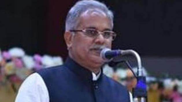 Chhattisgarh chief minister Bhupesh Baghel is pressing for Chhattisgarhi’s inclusion in the 8th Schedule of Indian Constitution.(HT Photo)