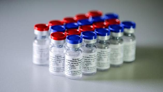 A handout photo provided by the Russian Direct Investment Fund (RDIF) shows samples of a vaccine against the coronavirus disease (COVID-19) developed by the Gamaleya Research Institute of Epidemiology and Microbiology in Moscow, Russia.(Reuters File Photo)