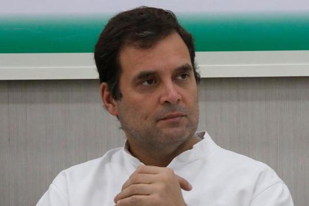 Congress leader Rahul Gandhi is seen in this file photo.(Reuters Photo)