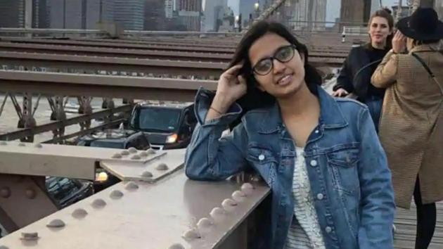 Sudeeksha Bhati, a tea seller’s daughter, was a district topper in Bulandshahr in 2018. (Facebook/Sudeeksha Bhati)