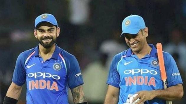 Virat Kohli and MS Dhoni.(PTI Image) Virat Kohli and MS Dhoni.(PTI Image)