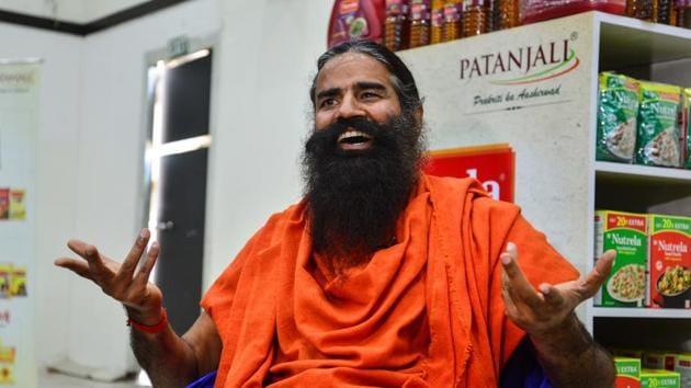 Yoga Guru Baba Ramdev addresses a press conference at Constitutional Club, in New Delhi. (File photo: Ramesh Pathania/Mint) Yoga Guru Baba Ramdev addresses a press conference at Constitutional Club, in New Delhi. (File photo: Ramesh Pathania/Mint)