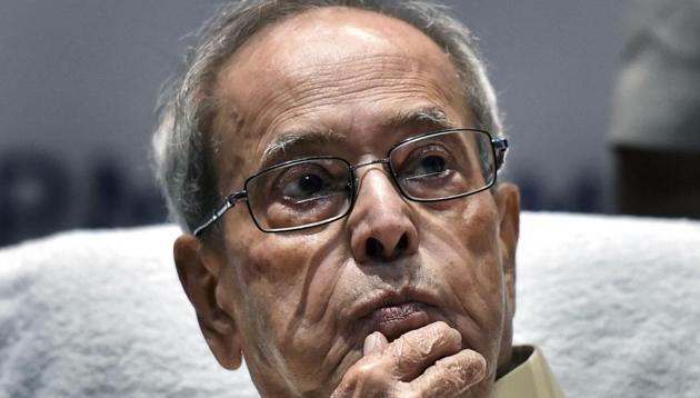 File photo: Former President Pranab Mukherjee.(PTI)