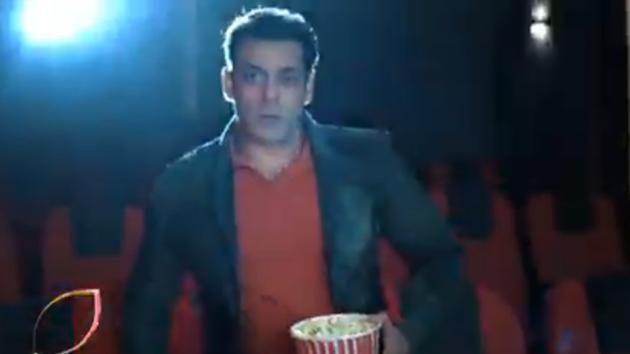 Salman Khan in the new Bigg Boss 14 promo.