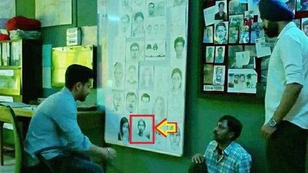 Freedom fighter Khudiram Bose’s photo was erroneously used on the criminal board in Abhay 2.