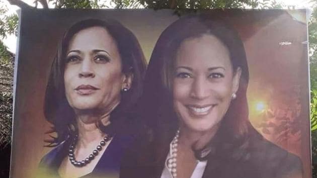Kamala Harris , if elected, would be the first woman vice president ever for the United States.(@meenaharris/Twitter Photo)