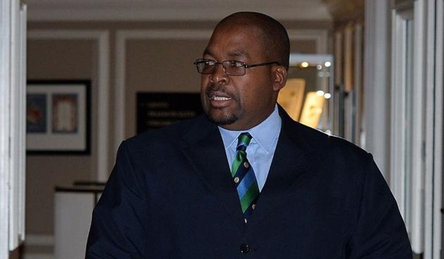 Chris Nenzani has stepped down as the CSA president.(ICC via Getty Images)