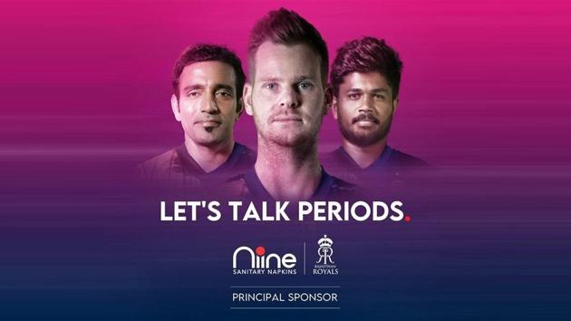Niine Sanitary Napkins comes on board as principal sponsor for Rajasthan Royals(Business Wire India) Niine Sanitary Napkins comes on board as principal sponsor for Rajasthan Royals(Business Wire India)