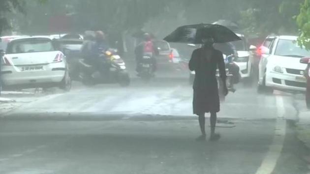 Heavy rain lashed Bhubaneshwar last week. (ANI Photo)