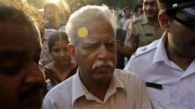 Eighty one-year-old Varavara Rao has been undergoing treatment at the Nanavati Hospital after he tested positive for coronavirus.(AP File Photo)