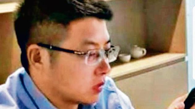 Charlie Peng, a Chinese national, is being questioned by the income-tax department.(Photo by special arrangement) Charlie Peng, a Chinese national, is being questioned by the income-tax department.(Photo by special arrangement)