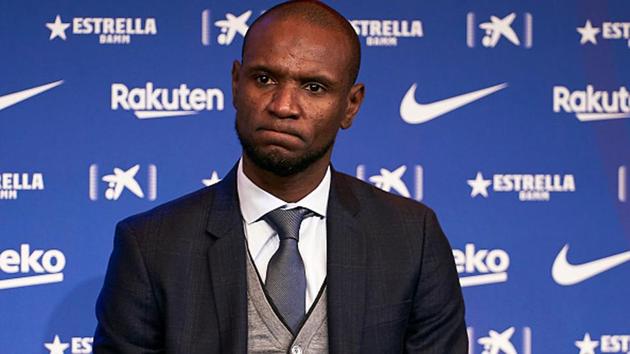 File image of former Barcelona sporting director, Eric Abidal(Getty Images)