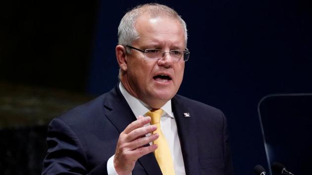 Australian Prime Minister Scott Morrison said, “If this vaccine proves successful we will manufacture and supply vaccines straight away under our own steam and make it free for 25 million Australians.”(REUTERS)