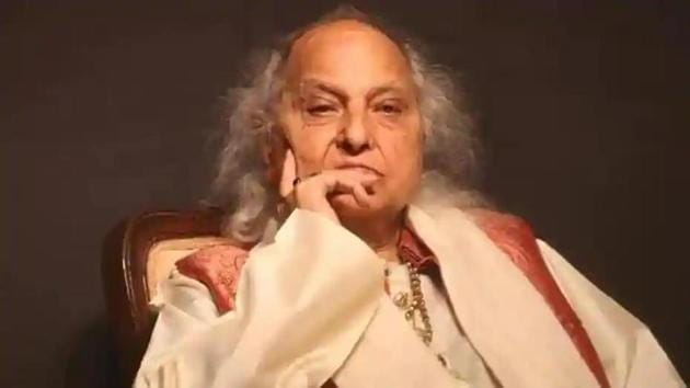 Indian classical vocalist Pandit Jasraj passed away at the age of 90 on Monday. He died of cardiac arrest at his house in New Jersey state of US. (HT photo)