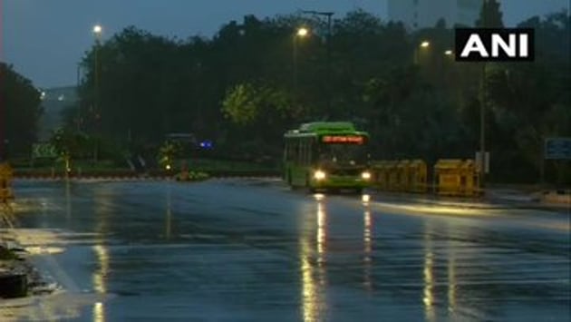 Delhi received heavy rainfall on Wednesday(ANI Photo)