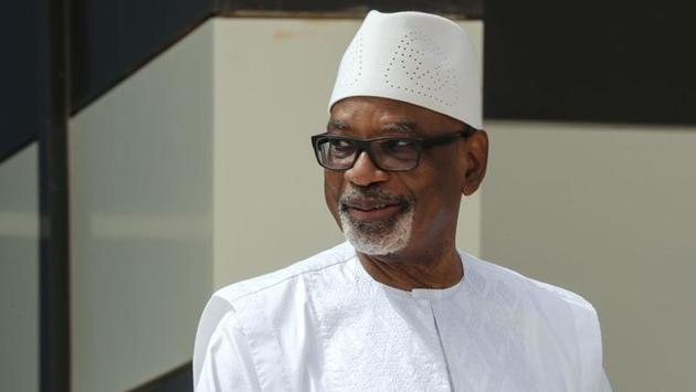 Mali President Ibrahim Boubacar Keita has been detained by mutinous troops.(REUTERS)