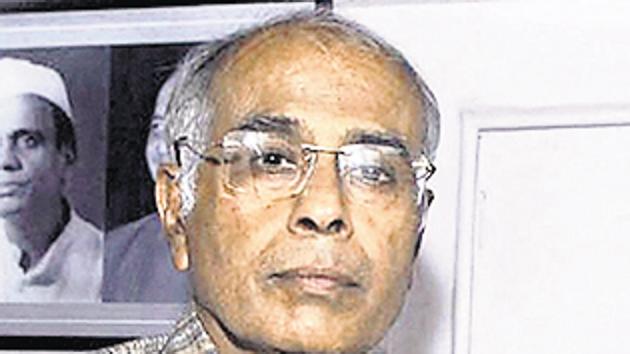 Narendra Dabholkar was shot dead by two assailants near Omkareshwar temple in Sadashiv peth on August 20, 2013, when the rationalist was returning home after a morning walk.(PTI FILE)