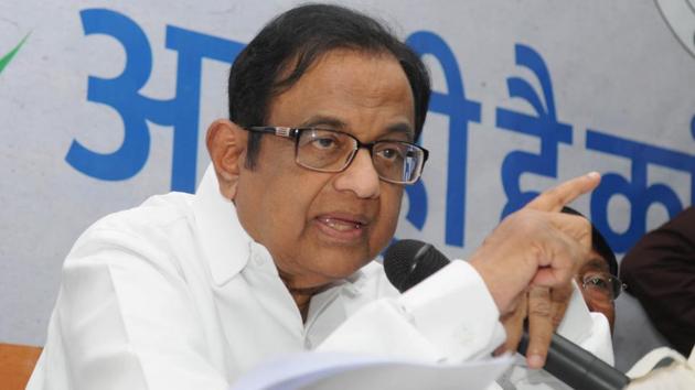 In another tweet, Chidambaram said, “Are utilisation certificates (UC) demanded and received from the recipients? If the Fund is beyond the ambit of RTI, who will answer these vital questions?”(Diwakar Prasad/ HT file photo)