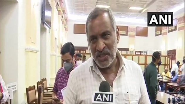 Speaking about the alleged role of the Social Democratic Party of India (SDPI) in the Bengaluru violence that took place on August 11, Madhuswamy said that the state government will initiate appropriate actions under the law.(ANI Photo)