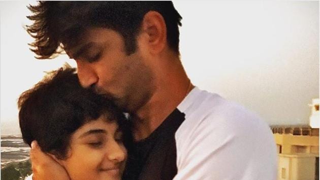 Sushant Singh Rajput with his niece. Sushant Singh Rajput with his niece.