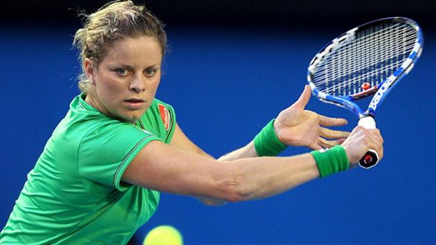 Kim Clijsters in action.(Getty Images)