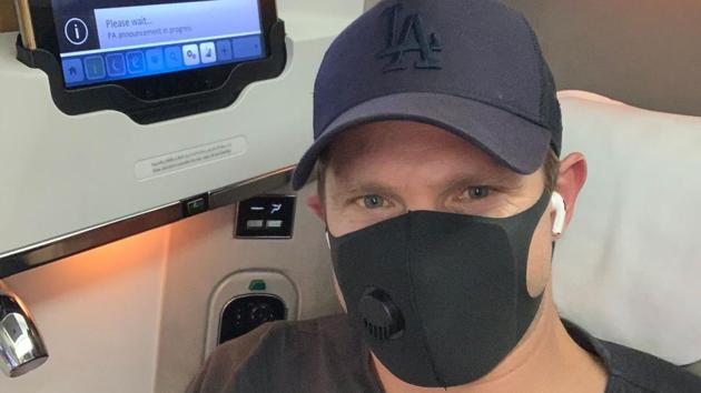 Shane Watson is gearing up in style for the IPL. Upon his arrival, the all-rounder took to Twitter to convey to his fans that he has begun his quarantine in his hotel room. In a video he also gave the fans a glimpse of the Burj Khalifa, the world’s tallest building, which is a major attraction in Dubai (Twitter/Shane Watson)