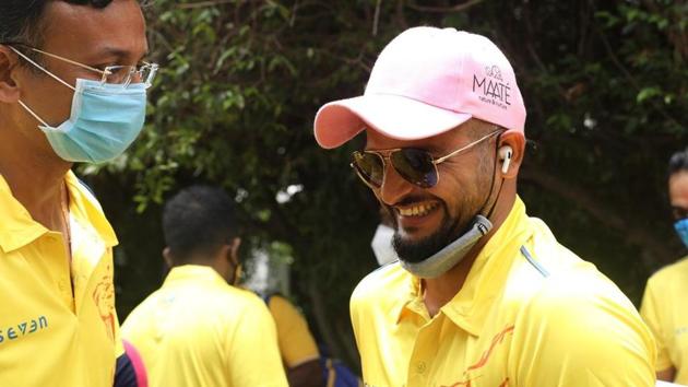 Suresh Raina, who announced his retirement from international cricket with Dhoni, will be keen to live up to his moniker of Mr. IPL. Raina is the second-highest run-getter in the history of the IPL and with 193 matches, the most capped IPL player (Twitter/CSK)