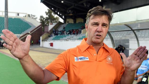 File photo of former Hockey India High Performance Director David John. (Sonu Mehta/HT PHOTO)